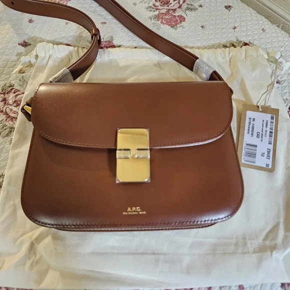 A.P.C Grace Small Bag_Hazelnut - APC - Picture 2 of 12